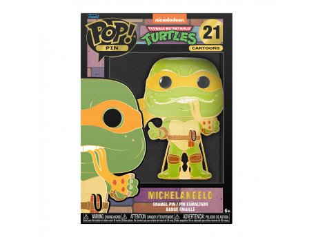 FUNKO POP! Pin TMNT - Michelangelo