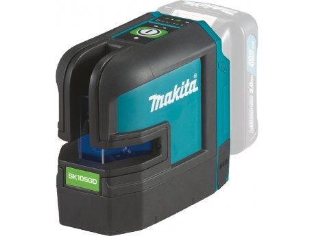 MAKITA SK105GDZ Akumulatorski laser sa ukrštenim linijama - zeleni, bez baterije i punjača