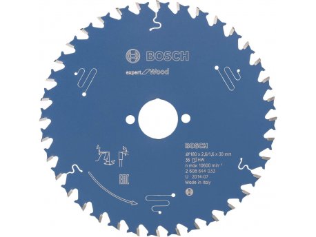 BOSCH List kružne testere Expert for Wood 180 x 30 x 2,6 mm, 36 - 2608644033