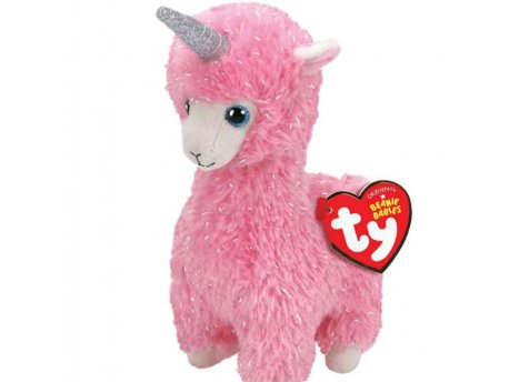 TY pliš Igračka lama lana