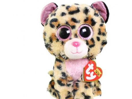 TY pliš Igračka leopard livvie