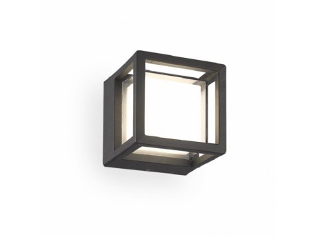 BBLINK Svetiljka JM-4610 Zidna 6W 3000K IP54 Crna