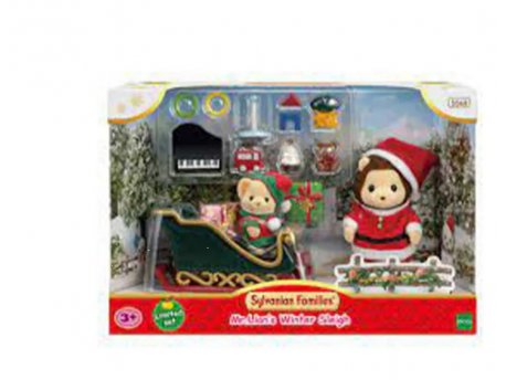 SYLVANIAN Mr. lions winter sleigh