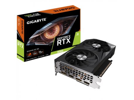 GIGABYTE NVidia GeForce RTX 3060 8GB 192bit GV-N3060GAMING OC-8GD