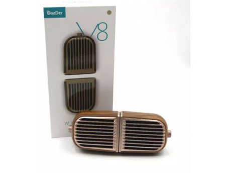 ONEDER Zvučnik WIRELESS ONEDER V8 svetlo braon