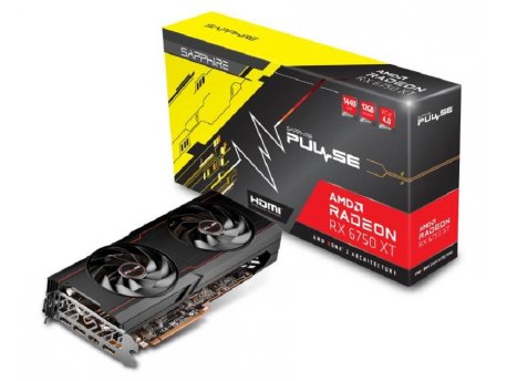 SAPPHIRE AMD Radeon RX 6750 XT 12GB GAMING OC 192bit 11318-03-20G
