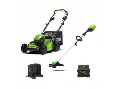 GREENWORKS Kosilica ACCU SET GD60LM51HP+TRIMER