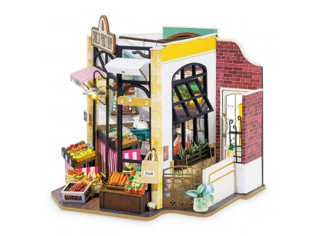 Robotime Carl's Fruit Shop, maketa (DG142)