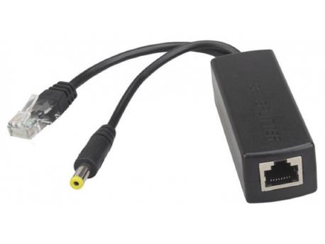 GEMBIRD POE-INJ-4812 Extender 48V POE spiter kabl(RJ45 input 44V-57V) output 12V/1-2A 100m
