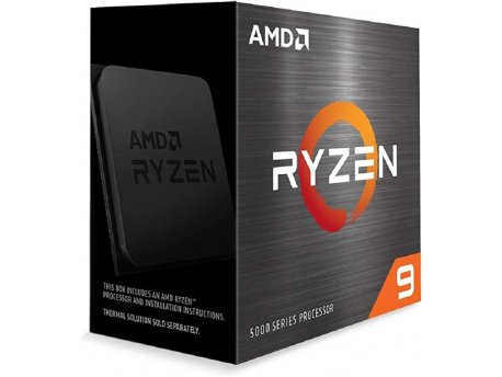AMD CPU AM4 Ryzen 9 5900X, 12C/24T, 3.70-4.80GHz 100-100000061WOF