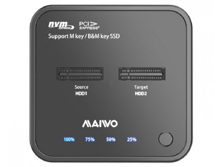 MAIWO Docking Station USB-C 3.2 na 2x M.2 NVMe Clone K3016P2
