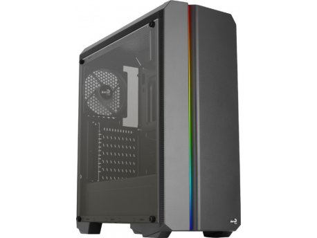 Aerocool Kućište MidiTower Aerocool -A-BK-v1 ARGB ATX - Black ACCM-PV40012.11