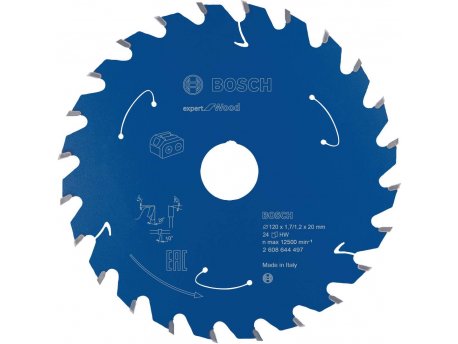 BOSCH Expert for Wood list kružne testere za akumulatorske testere 120x1,7x20 T24