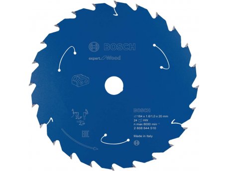 BOSCH Expert for Wood list kružne testere za akumulatorske testere 184x1,6x20 T24