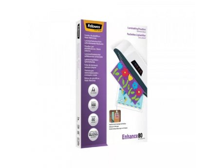 FELLOWES Folija za plastifikaciju A4 80mic sjajna samolepljiva 5302202
