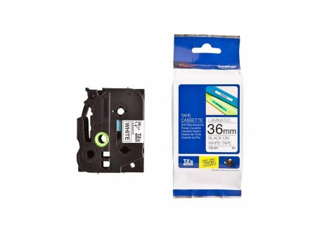 Brother TZe-261 crna na belo 36mm