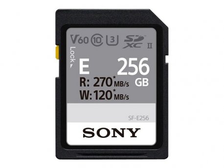 SONY SF-E256 (UHS-II Entry series CL10_U3 R270/W1)