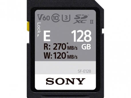 SONY SF-E128 (UHS-II Entry series CL10_U3 R270/W1)