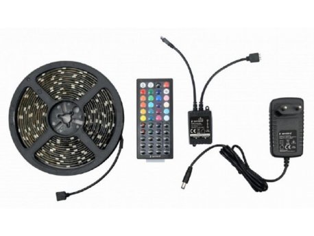 GEMBIRD LED-S-RGB500-01 Gembird RGB LED traka + daljinski, 5m
