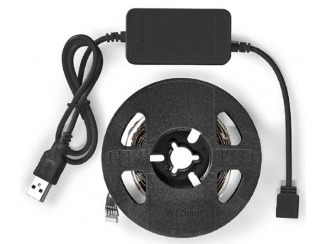 NEDIS BTLS20RGBW RGB Led traka Bluetooth, Topla bela, SMD, 2m, IP20, 2700K, 380lm, Android/iOS