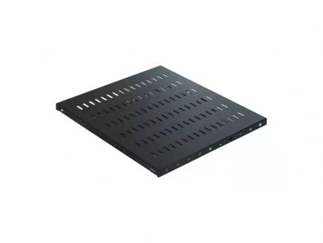 MIRSAN Polica fiksna 800mm rack kačenje na 4 tačke Mirsan 19/1U crna MR.SBR80.01