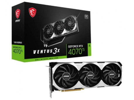 MSI NVidia GeForce RTX 4070 Ti 12GB RTX 4070 Ti VENTUS 3X 12G OC