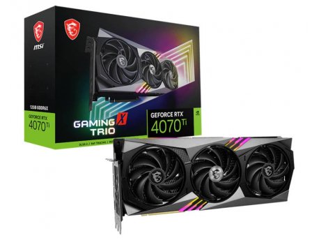 MSI NVidia GeForce RTX 4070 Ti 12GB RTX 4070 Ti GAMING X TRIO 12G
