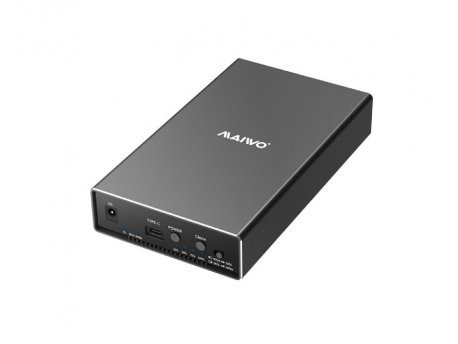 MAIWO Klon Kućište USB 3.2 Gen2 10Gbps HDD/SSD za 3,5''/2,5'' HDD i NVMe SSD K3527N