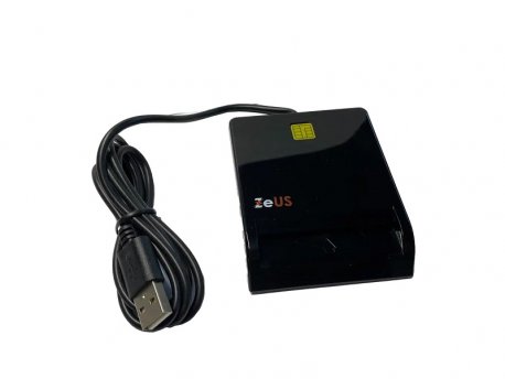 ZEUS Čitač smart kartica  CR814 USB (za biometrijske lične karte))