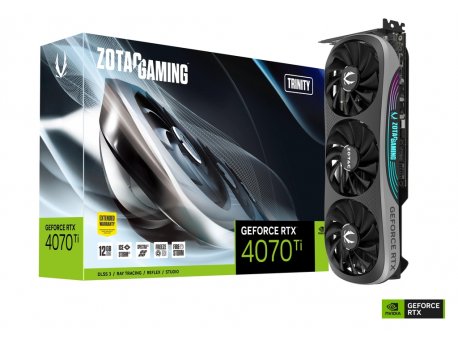 ZOTAC GAMING GeForce RTX 4070 TI Trinity 12GB DDR6 ZT-D40710D-10P