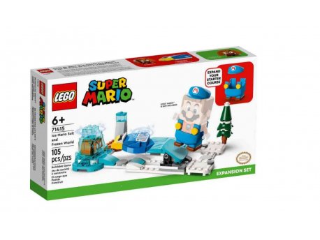 LEGO Super Mario ice mario suit and frozen world expansion set