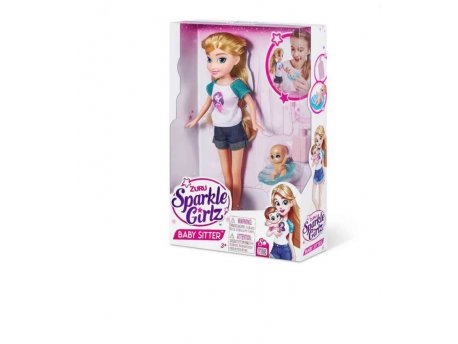 SPARKLE GIRLZ Babysitter set sa lutkom
