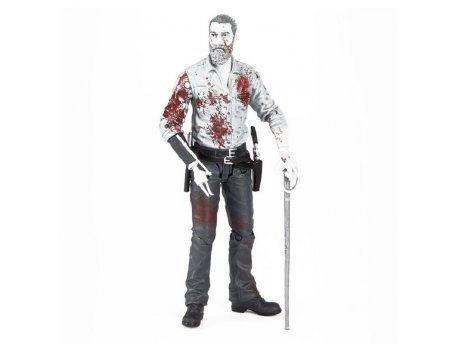 McFARLANE TOYS The Walking Dead, Rick (Bloody B&W) 15 cm, figura