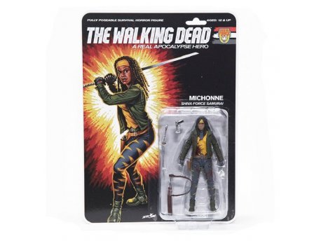 McFARLANE TOYS The Walking Dead, Shiva Force Samurai Michonne (Bloody) 13 cm, figura