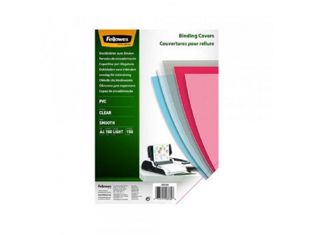 FELLOWES Folija za koričenje 5376001 PVC A4 150mic providna