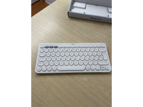 LOGITECH K380 Bluetooth Multi-Device US bela tastatura OUTLET