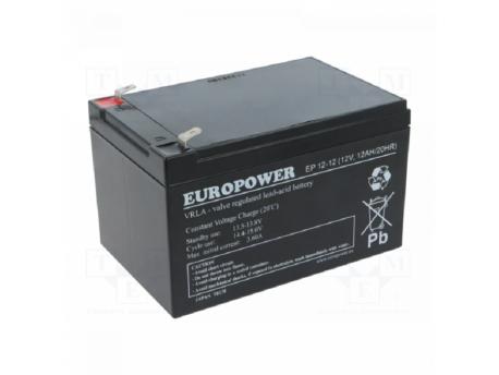 XRT EUROPOWER Baterija za UPS 12V 12Ah ES12-12A