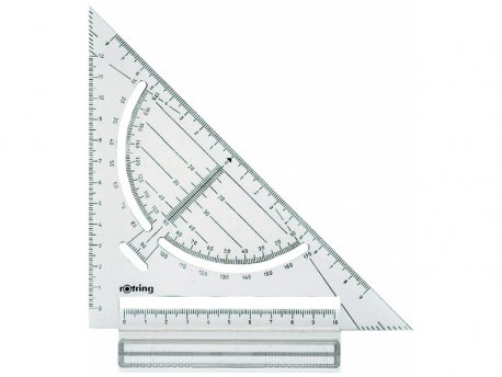 ROTRING Kulman Trougao za crtaću tablu SET GEO RAPID Rotring