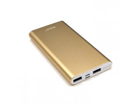 GOLF Power bank 10000mAh  EDGE10 zlatni