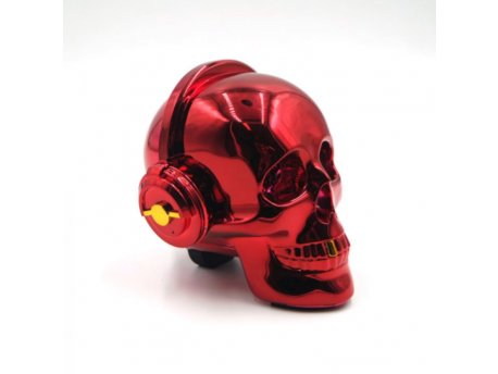 ONEDER Bluetooth zvučnik wireless  V7 skull crveni