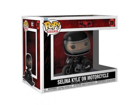FUNKO Batman POP! Rides DLX - Selina On Motorcycle, figura
