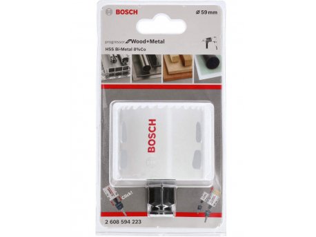 BOSCH Testera za otvore BIM Progressor Wood & Metal 59 mm. 2 5;16''
