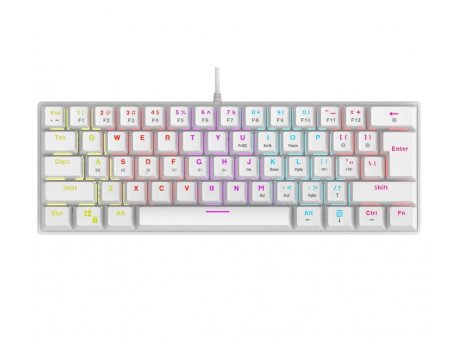 RAMPAGE TASTATURA PLOWER K60 W CRVENI PREKIDAC RAMPAGE