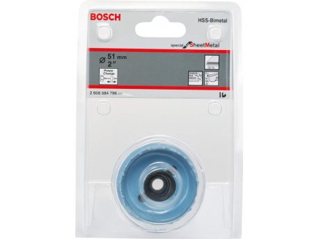BOSCH Testere za otvore Sheet Metal 51 mm. 2''
