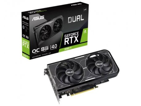 ASUS NVidia GeForce RTX 3060 Ti 8GB 256bit DUAL-RTX3060TI-O8GD6X