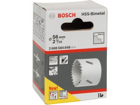 BOSCH Testera za otvore HSS-bimetal za standardne adaptere 56 mm. 2 3;16''