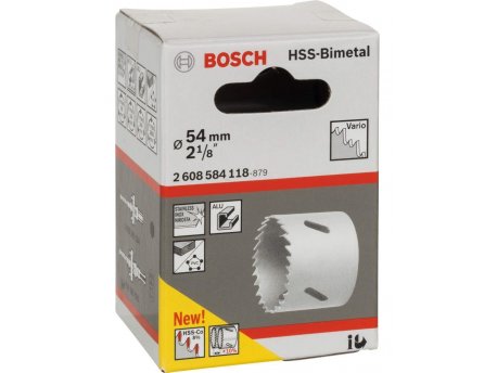 BOSCH Testera za otvore HSS-bimetal za standardne adaptere 54 mm. 2 1;8''
