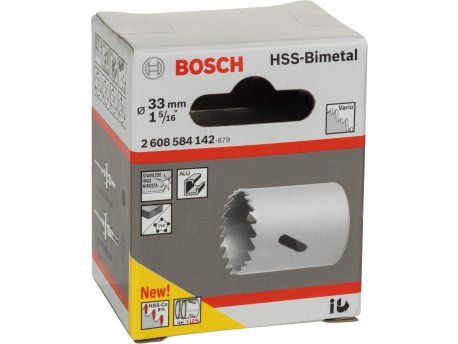 BOSCH Testera za otvore HSS-bimetal za standardne adaptere 33 mm. 1 5;16''