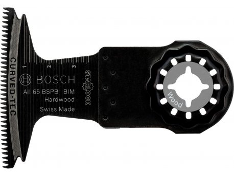 BOSCH BIM list testere za uranjanje AII 65 BSPB Hard Wood 40 x 65 mm - pakovanje od 5 komada - 2608662031