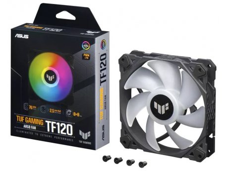 ASUS TUF GAMING TF120 ARGB Black ventilator